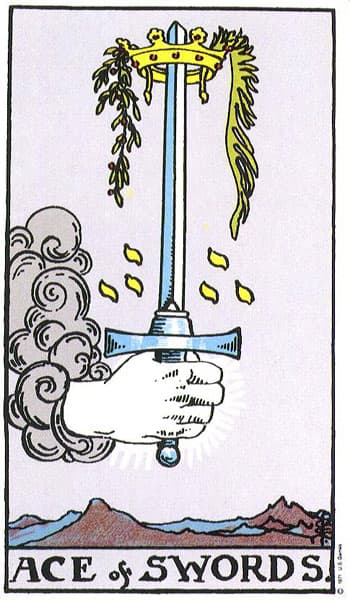 Ace of Swords (As Pedang)