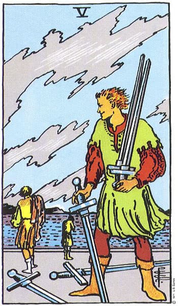 Five of Swords (Lima Pedang)