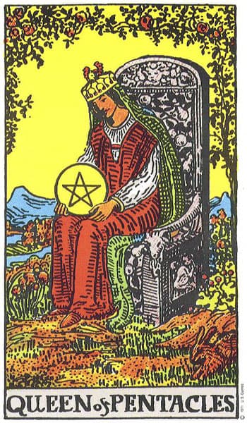 Queen of Pentacles (Ratu Koin)